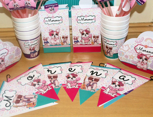 Pack Cotillón Personalizado Combo 30 Partybox Kit Simones