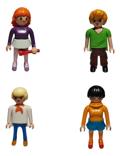 Playmobil Scooby Doo Personajes Shaggy Daphne Fred Vilma
