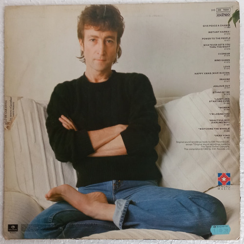 Lp Vinil John Lennon - The Collection (pop/rock) Beatles (Usado)