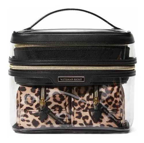 Victorias Secret Cosmetiquera 4 En 1 Cheetah