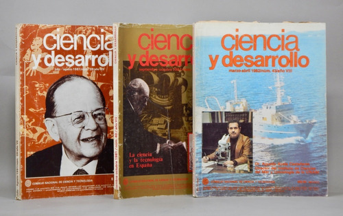 Lote De 21 Revistas Ciencia Y Desarrollo Artículos Ac7