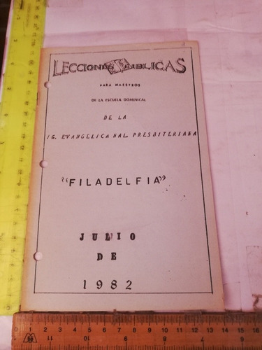  Lecciones Bíblicas Escuela Evangélica Nacional Presbiterian