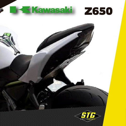 Imagen 3 de 4 de Portapatente Rebatible Fender Stg Kawasaki Z650
