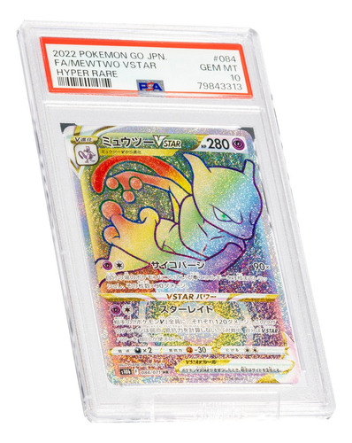 Tarjeta Gradeada Pokémon Tcg Psa 10 Mewtwo Vstar 84