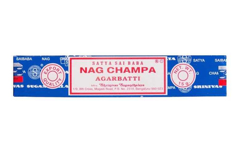 Incienso Natural Nag Champa Agarbatti Tradicional