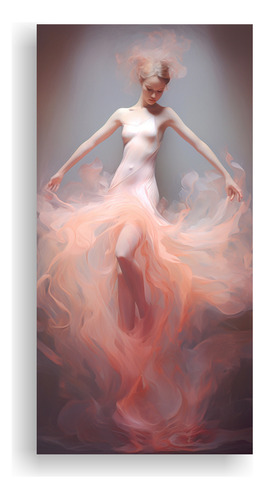 40x20cm Cuadro Decorativo Movimiento Bailarina Ballet Crista