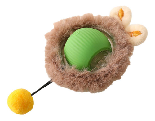 Juguete Interactivo Para Gatos Con Forma De Pelota De Verde