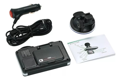 Detector De Coche Antirradar Dvr 2 En 1, 720p, Velocidad De