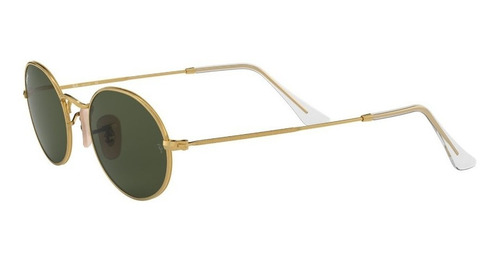 Lentes De Sol Oval Gold Verde Ray-ban Rb35470013151