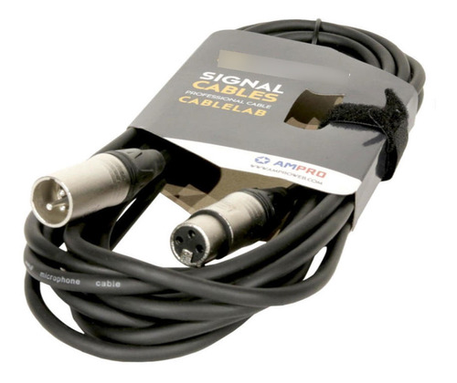 Cable Microfono Xlr 6mt Stagelab Clm-xmxf6