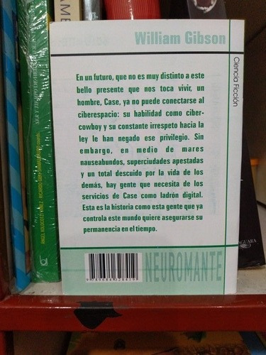 Neuromante, De William Gibson. Editorial Octaedro, Tapa Blanda En Español, 2003