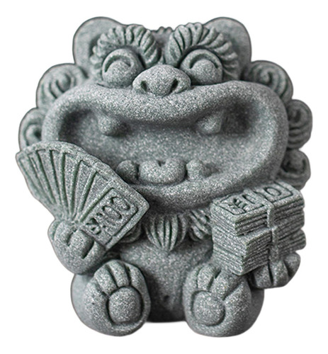 Figura De León De Piedra Para Decoración Del Hogar,