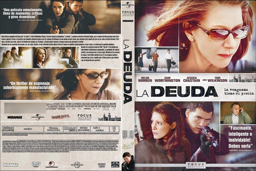  La Deuda ( The Debt) - Helen Mirren - Dvd