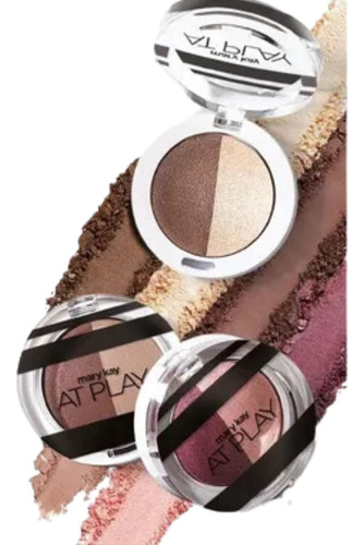 Mary Kay At Play Color Berries And Cream Shadow Duo Frutas Vermelhas E Creme