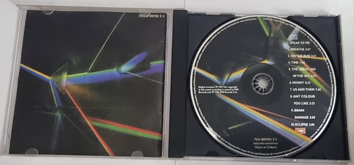 Pink Floyd. Cd. Dark Side Of The Moon. Ind.arg Estándar (Usado)