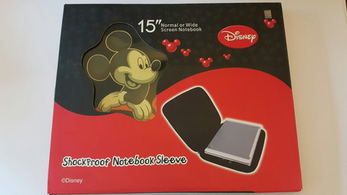 Funda De Neopreno De Mickey Original Disney Notebook Niños