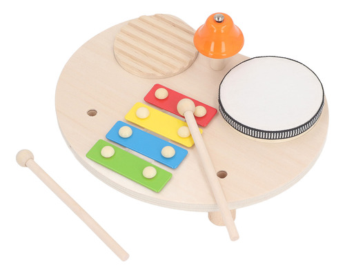 Juguete Musical Para Juegos Educativos, Martillado De Madera