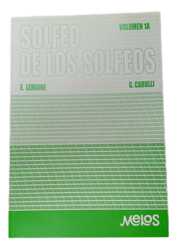 Libro Solfeo De Los Solfeos 1a