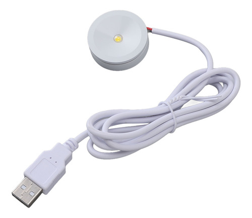 Mini 2 Juegos De Led Usb Redondos De 5 V, 1 W, Para El Cuida