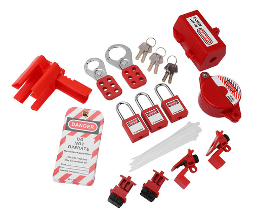 -syj Kit Eléctrico Loto Lockout Tagout Circuit Lockout Set