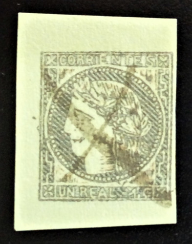 Argentina Corrientes, Gj 4 Verde Am 1864 Usado Falso L16075