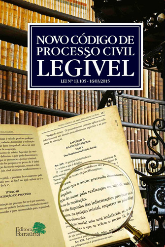 Novo código de processo civil legível, de Equipe ial Baraúna. Editora Meta Impressão e Soluções Digitais Ltda., capa mole em português, 2016