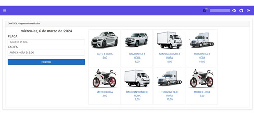 Sistema De Estacionamiento Vehicular