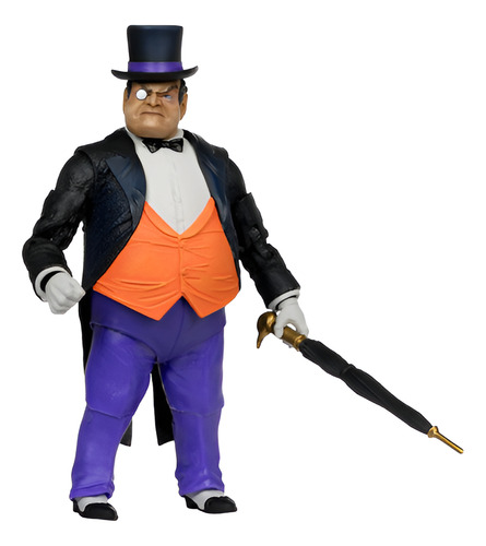 Figura Articulada 17128 El Pinguino Batman Mc Farlane 18cm