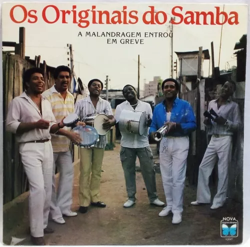 Os originais do samba - A malandragem entrou em greve º - Vinil