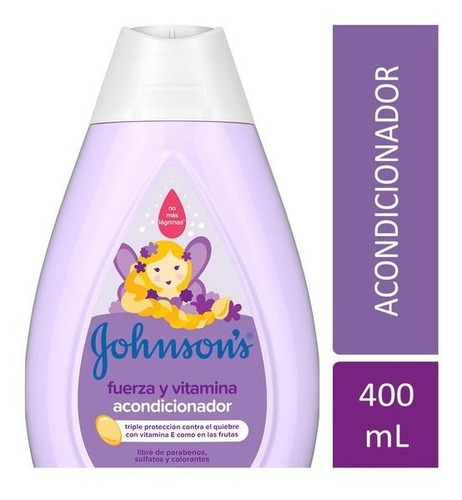 Acondicionador Para Niños Johnson's Fuerza Y Vitamina 400ml