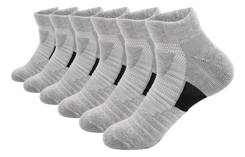 Calcetines Tobilleros Atléticos Acolchados Hombre 6pairs