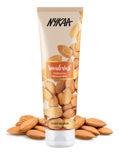 Nykaa Wanderlust - Exfoliante Corporal De Leche De Almendras