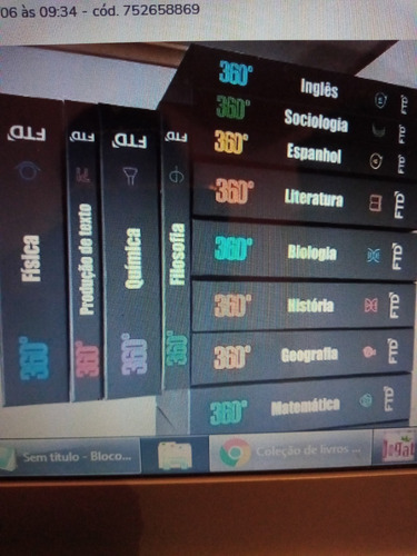 360° Literatura / Box Completo (Usado)