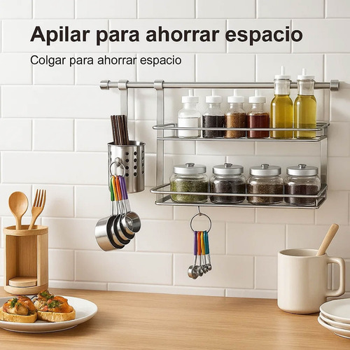 10pcs Juego De Taza Cuchara Y Medidora De Reposteria Cocina De Color