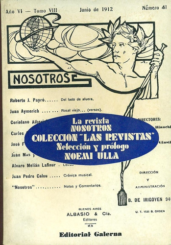 La Revista  Nosotros  - Ulla, Noemí