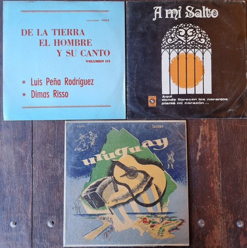 La Tierra El Hombre Y Su Canto/ A Mi Salto / Uruguay (3 Lp)