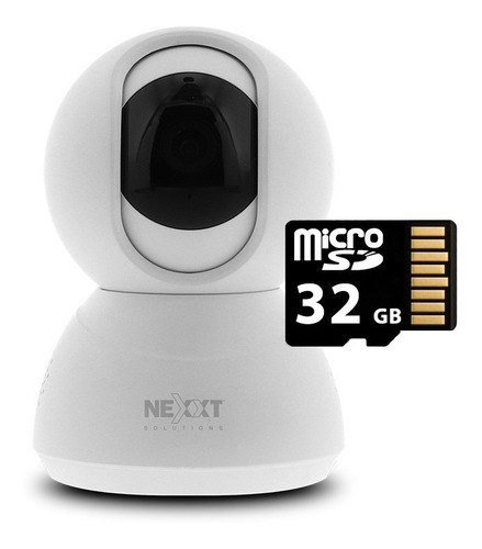 Cámara Vigilancia Wifi Nexxt Ptz Motorizada 360º + Sd 32gb