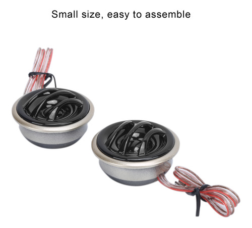 Par De Alto-falantes Car Mini Tweeter 130w Máximo 20w Rms 4
