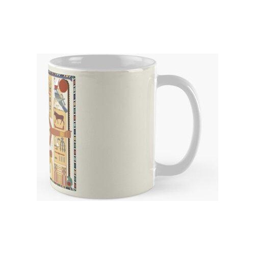 Taza Heh - Antiguo Dios Egipcio Del Tiempo Calidad Premium