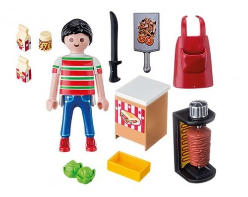 Playmobil Special Plus 9088 Vendedor De Kebab Original Intek