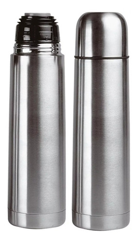 Termo Orginal Bala Acero Inox. 1 L Con Estuche Tapon Mate