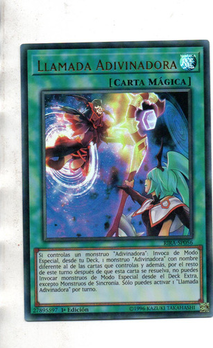 Fortune Lady Calling (español) Carta Yugi Rira-sp056 Ultra