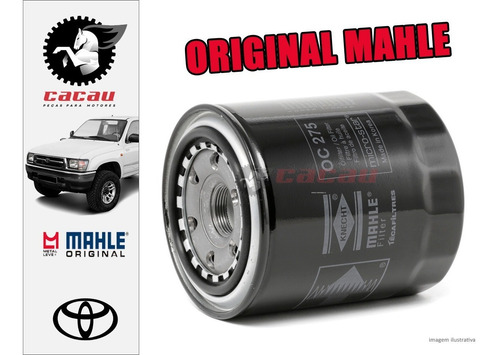 Filtros Óleo Toyota Hilux Land Cruiser Original Mahle Oc275