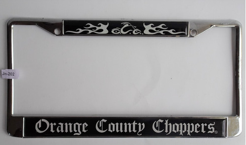 Portaplacas Metal Orange County Choppers Precio C/u #jn-202