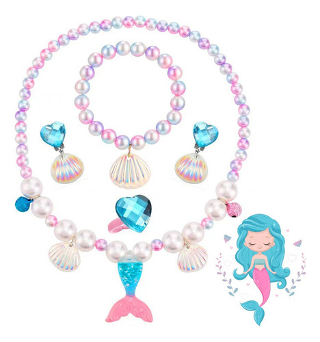 Corona Sirenita Ariel Princesa Diademas De Moda Tiara