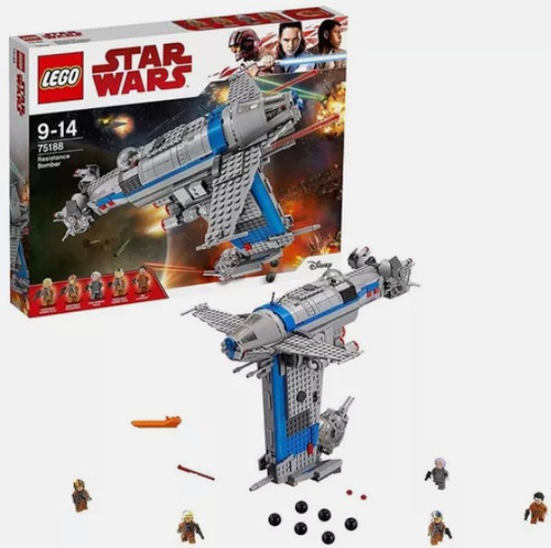 Lego Star Wars: Bombardero De La Resistencia, Modelo 75188