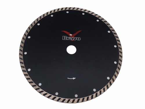 Disco Diamantado 180mm Bravo Turbo Tb-7 De Aliafor