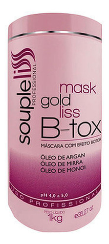 Souple Liss Botox Mask Gold Liss 1kg