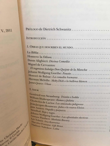 Christiane Zschirnt : Libros. Todo Lo Que Hay Que Saber (Usado)