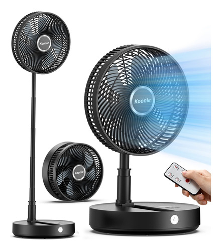 Koonie Ventilador Portatil Plegable De 12 Pulgadas, Ventilad